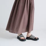 キラキラフラワービジュー厚底トングサンダル | VIVIAN COLLECTION | 詳細画像8 