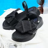 2WAY厚底ノットデザインサンダル | VIVIAN COLLECTION | 詳細画像11 