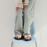 2WAY厚底ノットデザインサンダル | VIVIAN COLLECTION | 詳細画像19 