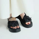 2WAY厚底ノットデザインサンダル | VIVIAN COLLECTION | 詳細画像8 