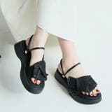 2WAY厚底ノットデザインサンダル | VIVIAN COLLECTION | 詳細画像10 