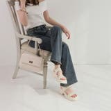 フリルギャザー厚底サンダル | VIVIAN COLLECTION | 詳細画像18 