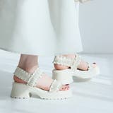 フリルギャザー厚底サンダル | VIVIAN COLLECTION | 詳細画像19 