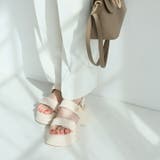 厚底モノグラムキルティングサンダル | VIVIAN COLLECTION | 詳細画像11 