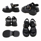 厚底モノグラムキルティングサンダル | VIVIAN COLLECTION | 詳細画像3 