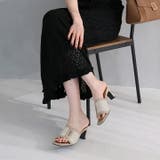 カットアウト異素材コンビミュールサンダル | VIVIAN COLLECTION | 詳細画像19 