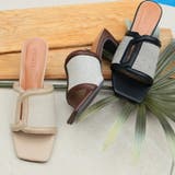 カットアウト異素材コンビミュールサンダル | VIVIAN COLLECTION | 詳細画像6 