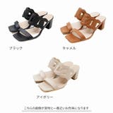 スクエアトゥカットワークミュールサンダル | VIVIAN COLLECTION | 詳細画像2 