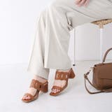 スクエアトゥカットワークミュールサンダル | VIVIAN COLLECTION | 詳細画像18 