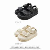 履きごこちやみつき感激 ダブルベルクロ厚底サンダル | VIVIAN COLLECTION | 詳細画像7 