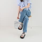 履きごこちやみつき感激 ストレッチダブルベルト厚底サンダル | VIVIAN COLLECTION | 詳細画像19 