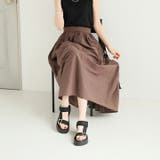 キラキラビジューバックル厚底サンダル | VIVIAN COLLECTION | 詳細画像13 