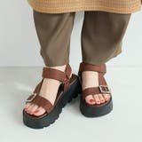 キラキラビジューバックル厚底サンダル | VIVIAN COLLECTION | 詳細画像16 