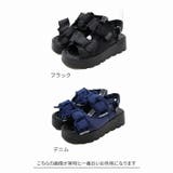 ダブルビッグリボン厚底サンダル | VIVIAN COLLECTION | 詳細画像2 