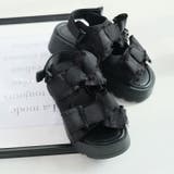 ダブルビッグリボン厚底サンダル | VIVIAN COLLECTION | 詳細画像12 