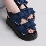 ダブルビッグリボン厚底サンダル | VIVIAN COLLECTION | 詳細画像19 