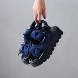 ダブルビッグリボン厚底サンダル | VIVIAN COLLECTION | 詳細画像20 