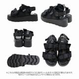 ダブルビッグリボン厚底サンダル | VIVIAN COLLECTION | 詳細画像3 