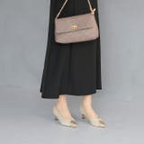 キラキラグリッタートゥ切り替えデザインパンプス | VIVIAN COLLECTION | 詳細画像16 