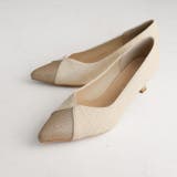 キラキラグリッタートゥ切り替えデザインパンプス | VIVIAN COLLECTION | 詳細画像6 