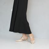 キラキラビジューバックルスリングバックパンプス | VIVIAN COLLECTION | 詳細画像16 