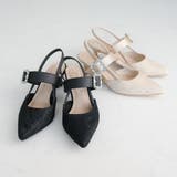 キラキラビジューバックルスリングバックパンプス | VIVIAN COLLECTION | 詳細画像7 