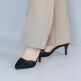 シアーチュールレースグリッターヒールストラップパンプス | VIVIAN COLLECTION | 詳細画像11 