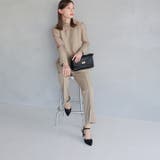 シアーチュールレースグリッターヒールストラップパンプス | VIVIAN COLLECTION | 詳細画像12 