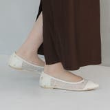 シアーフラワーレースフラットパンプス | VIVIAN COLLECTION | 詳細画像20 