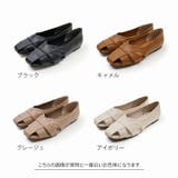 サッ！と履けるグルカフラットシューズ | VIVIAN COLLECTION | 詳細画像3 