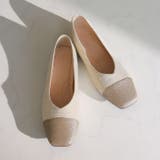 異素材バイカラーフラットパンプス | VIVIAN COLLECTION | 詳細画像7 