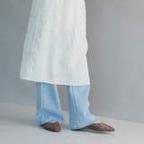 サッ！と履けるシアーラフィアメッシュフラットシューズ | VIVIAN COLLECTION | 詳細画像14 