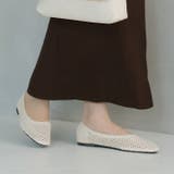 サッ！と履けるシアーラフィアメッシュフラットシューズ | VIVIAN COLLECTION | 詳細画像20 