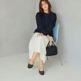 サッ！と履けるシアーラフィアメッシュフラットシューズ | VIVIAN COLLECTION | 詳細画像10 