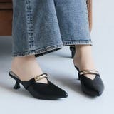 ゴールドモチーフミュールパンプス | VIVIAN COLLECTION | 詳細画像5 