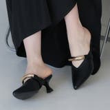 ゴールドモチーフミュールパンプス | VIVIAN COLLECTION | 詳細画像8 