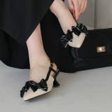 メニーリボンスリングバックパンプス | VIVIAN COLLECTION | 詳細画像9 