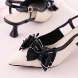 メニーリボンスリングバックパンプス | VIVIAN COLLECTION | 詳細画像10 