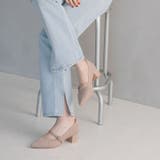 履きごこちやみつき感激 ポインテッドトゥメリージェーン4cmヒールニットパンプス | VIVIAN COLLECTION | 詳細画像15 