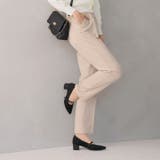 履きごこちやみつき感激 ポインテッドトゥメリージェーン4cmヒールニットパンプス | VIVIAN COLLECTION | 詳細画像16 