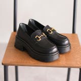 厚底トラックソールビット付きローファー | VIVIAN COLLECTION | 詳細画像12 