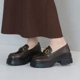 厚底トラックソールビット付きローファー | VIVIAN COLLECTION | 詳細画像16 