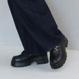 厚底トラックソールビット付きローファー | VIVIAN COLLECTION | 詳細画像7 