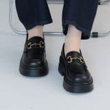 厚底トラックソールビット付きローファー | VIVIAN COLLECTION | 詳細画像10 