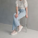 香る底ラメメッシュレースアップスニーカー | VIVIAN COLLECTION | 詳細画像19 