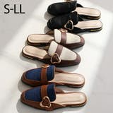 モチーフバックルベルトローファースリッパ | VIVIAN COLLECTION | 詳細画像1 