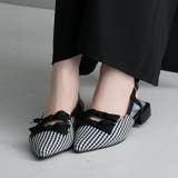 ダブルリボンスリングバックパンプス | VIVIAN COLLECTION | 詳細画像14 