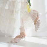 シアーフラワーレース2WAYクリアヒールパンプス | VIVIAN COLLECTION | 詳細画像8 