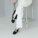 スリットデザインゴールドモチーフパンプス | VIVIAN COLLECTION | 詳細画像13 