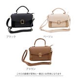 バックル付き異素材コンビフラップ2WAYバッグ | VIVIAN COLLECTION | 詳細画像2 